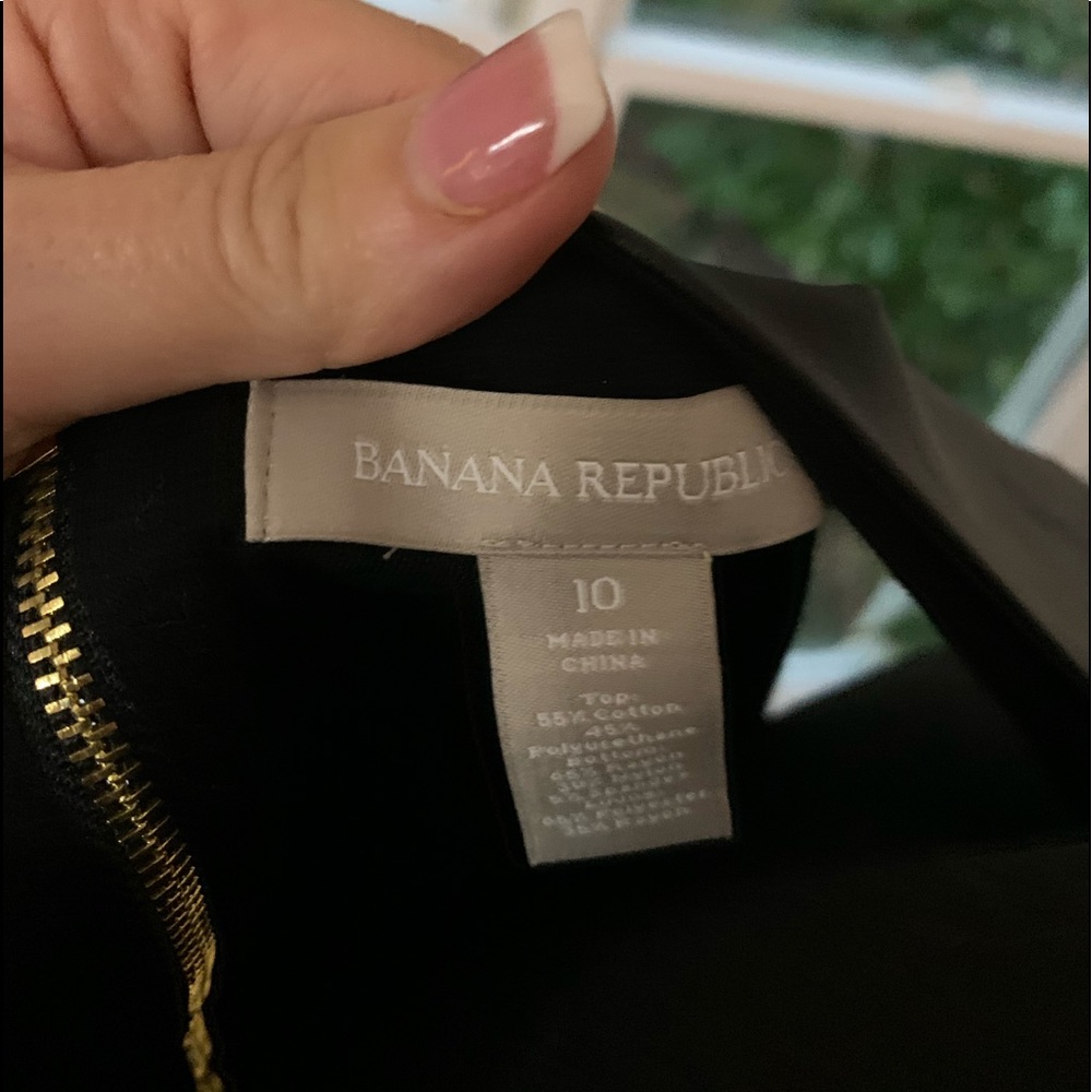 Banana Republic sleeveless top size 10 black - Picture 5 of 8